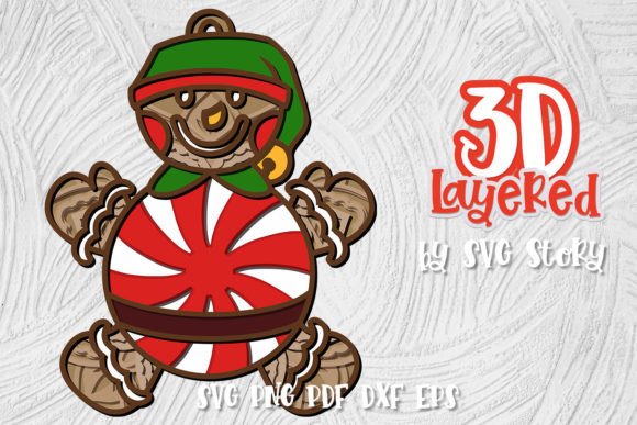 3D Christmas Candy Peppermint Candy 03 Review