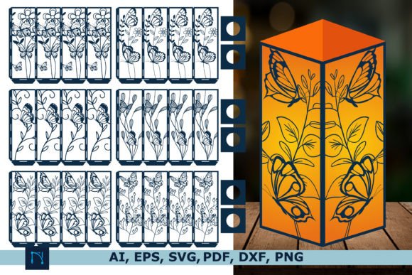 3D Lantern SVG Butterfly Bundle Review for Embroidery Projects