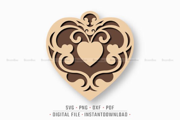 Heart 3D Layered SVG Review for Real Embroidery Projects