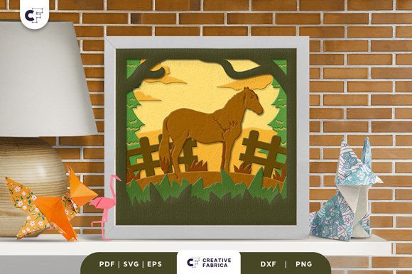 Horse on the Ranch 3D SVG: A Brand Designer’s Take