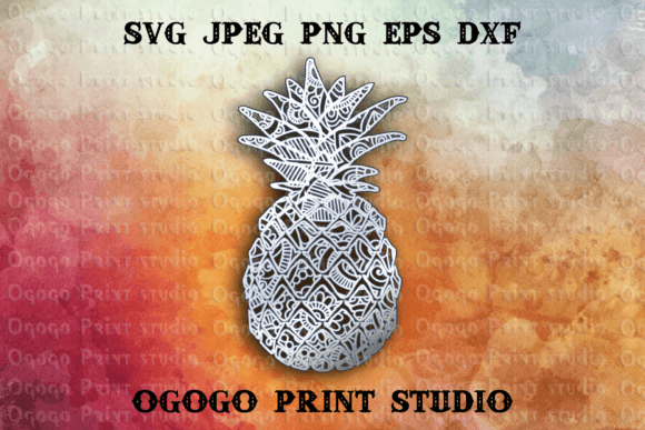 Pineapple - 3D Layered Mandala SVG: A Shapes Review